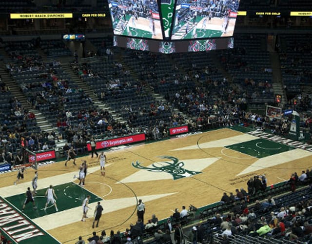 BMO Harris Bradley Center Milwaukee Buck’s Home Court