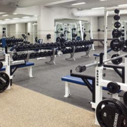 University of Tennessee- Wellness Center Weight Room