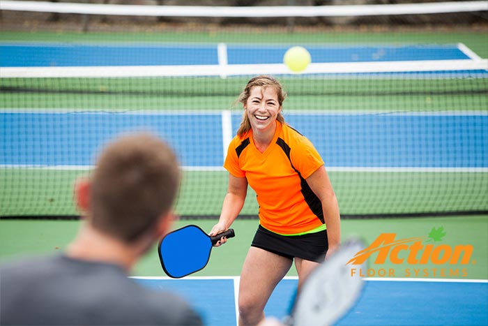 Should You Put Pickleball Courts in a Park Action Floors