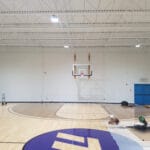 isaiah thomas basketball court construction