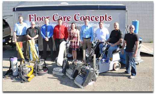 floor care concepts team