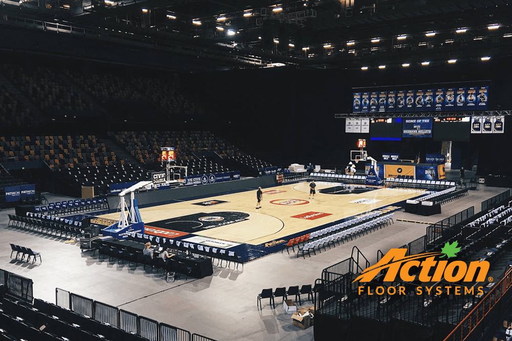 A Premium Portable Basketball Court for the Brisbane Bullets’ Revival