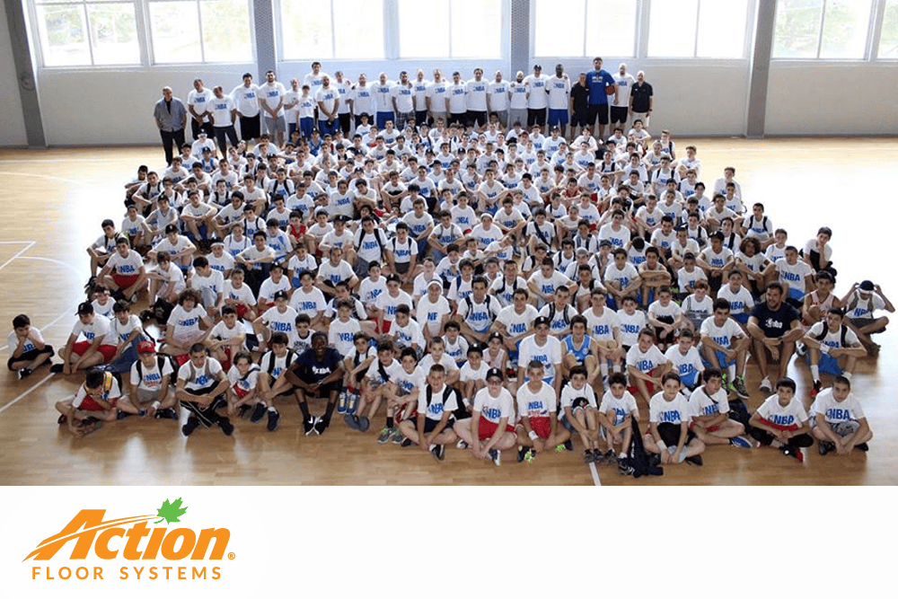 A Court for Kids Overseas | Zaza Pachulia & Action Floors Give Back