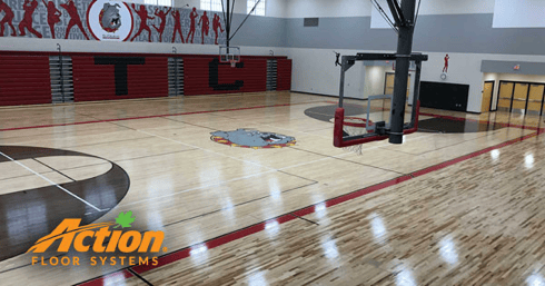 floor care concepts gym maple wood floor