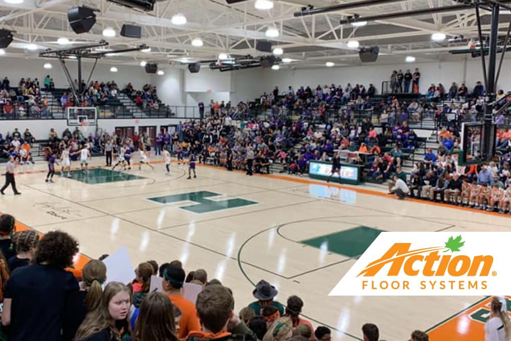 hart county high school gym floor