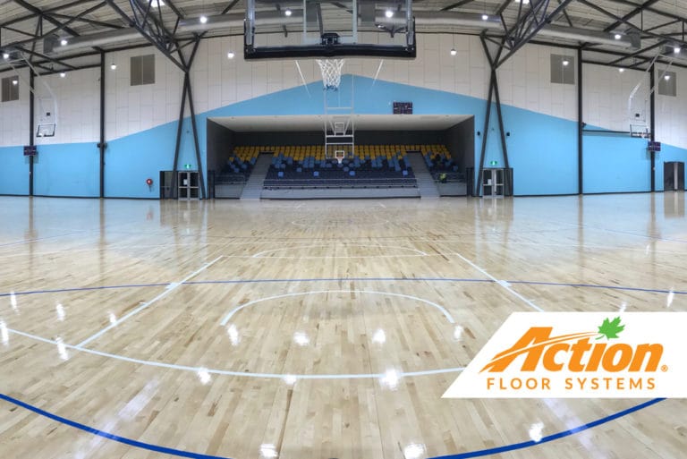 Project Profile Ballarat Sports Centre Courts Action Floors