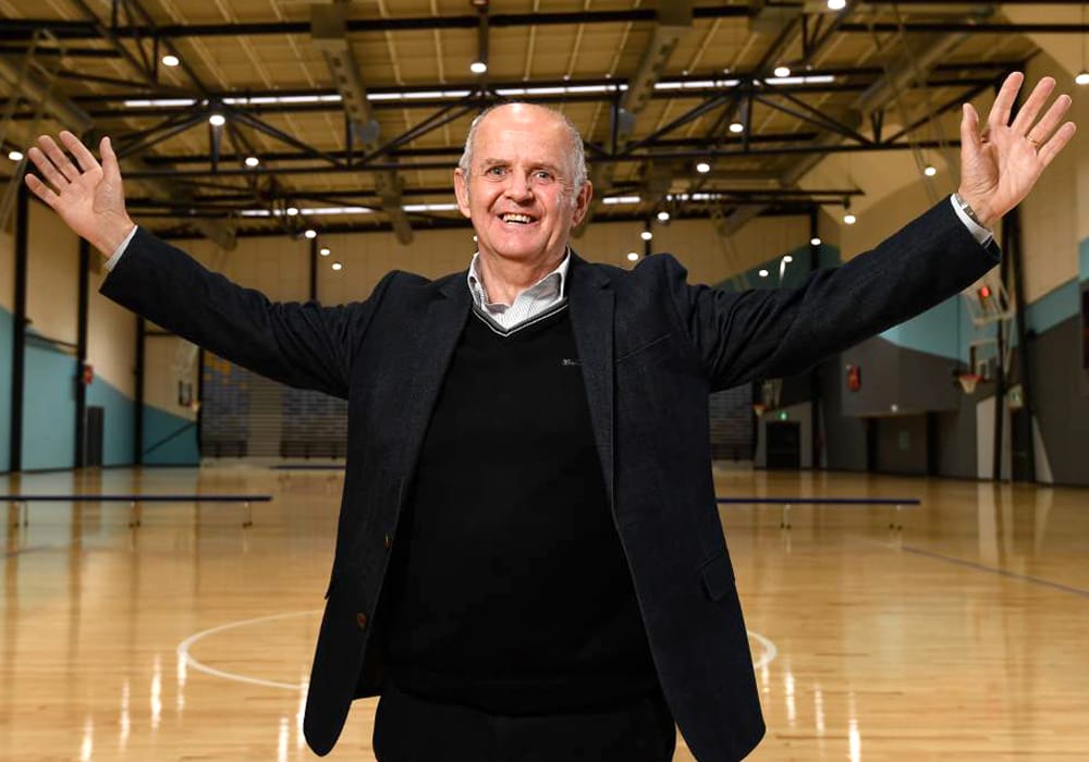 basketball ballarat ceo on court